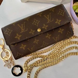 Louis Vuitton crossbody wallet